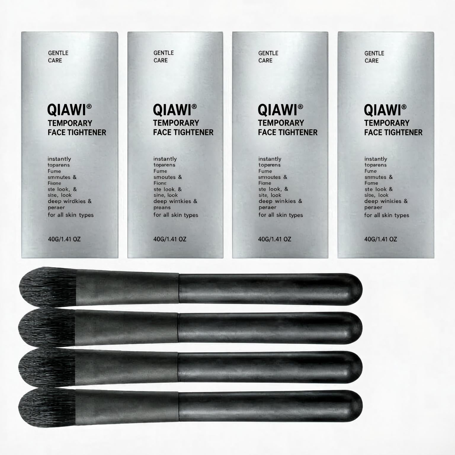 🏠 Family Pack (4 Sets) — Cream ×4 + Brush ×4